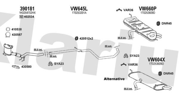  931150U Exhaust system 931150U: Buy near me in Poland at 2407.PL - Good price!