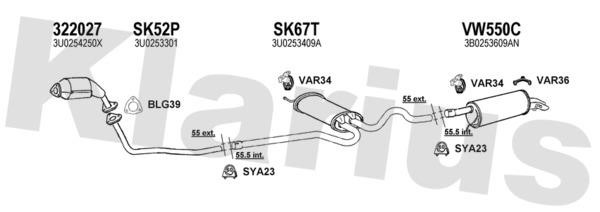  780098U Exhaust system 780098U: Buy near me in Poland at 2407.PL - Good price!