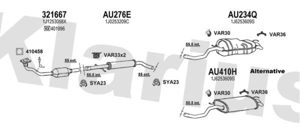  940467U Exhaust System 940467U: Buy near me in Poland at 2407.PL - Good price!