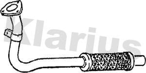 Klarius 142793 Exhaust pipe 142793: Buy near me in Poland at 2407.PL - Good price!