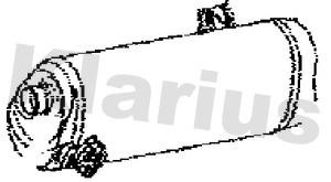 Klarius 211070 Shock absorber 211070: Buy near me in Poland at 2407.PL - Good price!