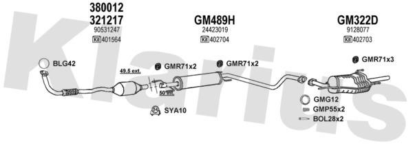  391023U Abgasanlage 391023U: Kaufen Sie zu einem guten Preis in Polen bei 2407.PL!