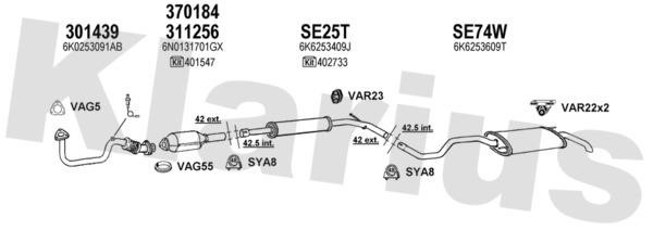  790087U Exhaust system 790087U: Buy near me in Poland at 2407.PL - Good price!