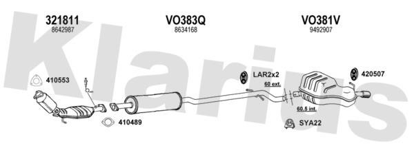  960333U Exhaust system 960333U: Buy near me in Poland at 2407.PL - Good price!