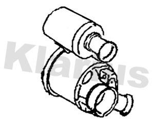 Klarius 390520 Soot/Particulate Filter, exhaust system 390520: Buy near me in Poland at 2407.PL - Good price!