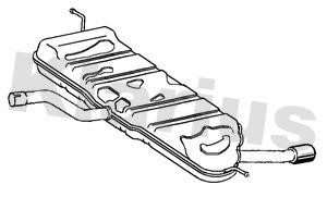 Klarius VW998T Endschalldämpfer VW998T: Kaufen Sie zu einem guten Preis in Polen bei 2407.PL!