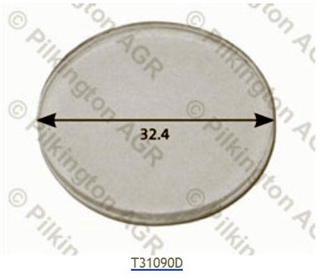 Pilkington 250021737 Гелева подушка, оптичний елемент 250021737: Приваблива ціна - Купити у Польщі на 2407.PL!