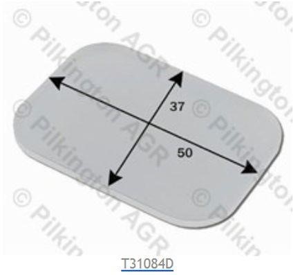 Pilkington 250021736 Гелева подушка, оптичний елемент 250021736: Приваблива ціна - Купити у Польщі на 2407.PL!