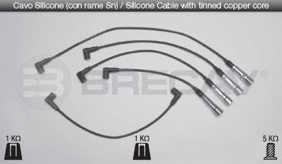 Brecav 14.523 Ignition cable kit 14523: Buy near me in Poland at 2407.PL - Good price!