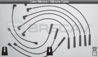Brecav 22.502 Ignition cable kit 22502: Buy near me in Poland at 2407.PL - Good price!
