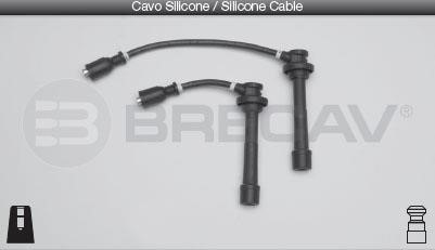 Brecav 25.514 Ignition cable kit 25514: Buy near me in Poland at 2407.PL - Good price!