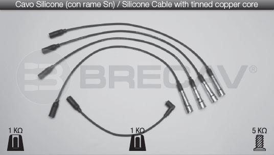 Brecav 02.506 Ignition cable kit 02506: Buy near me in Poland at 2407.PL - Good price!