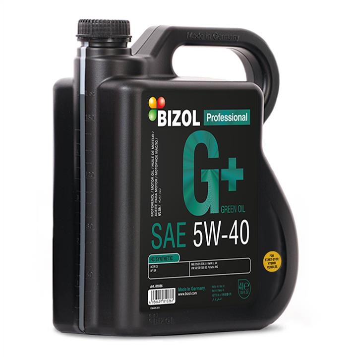 Bizol B81036 Engine oil Bizol Green+ 5W-40, 4L B81036: Buy near me in Poland at 2407.PL - Good price!