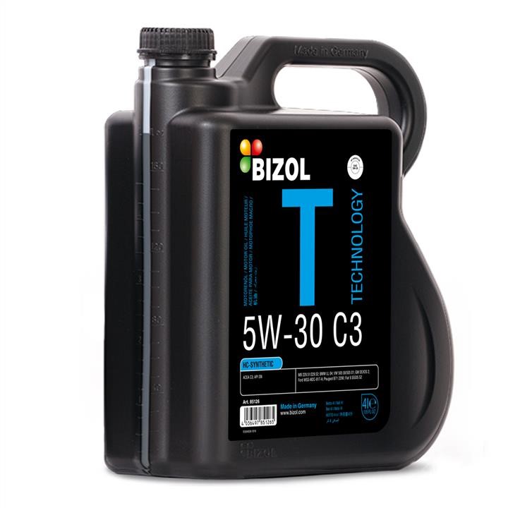 Bizol B85126 Engine oil Bizol Technology 5W-30, 4L B85126: Buy near me in Poland at 2407.PL - Good price!