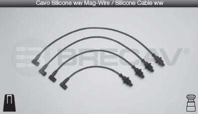 Brecav 10.516 Ignition cable kit 10516: Buy near me in Poland at 2407.PL - Good price!