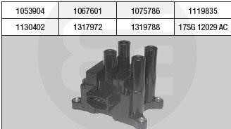 Brecav 215.007 Ignition coil 215007: Buy near me in Poland at 2407.PL - Good price!