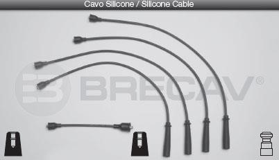 Brecav 25.524 Ignition cable kit 25524: Buy near me in Poland at 2407.PL - Good price!