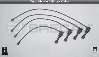 Brecav 28.509 Ignition cable kit 28509: Buy near me in Poland at 2407.PL - Good price!