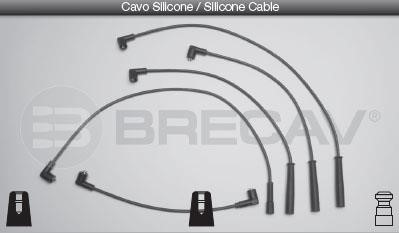 Brecav 26.519 Ignition cable kit 26519: Buy near me in Poland at 2407.PL - Good price!