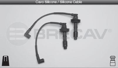 Brecav 18.524 Ignition cable kit 18524: Buy near me in Poland at 2407.PL - Good price!