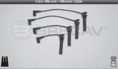 Brecav 36.520 Ignition cable kit 36520: Buy near me in Poland at 2407.PL - Good price!
