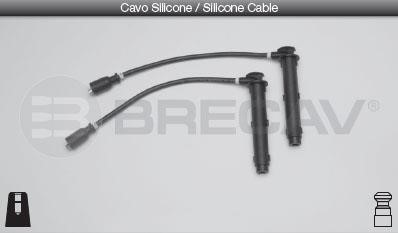 Brecav 22.518 Ignition cable kit 22518: Buy near me in Poland at 2407.PL - Good price!