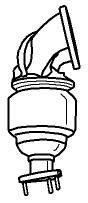 Sigam 40126 Catalytic Converter 40126: Buy near me in Poland at 2407.PL - Good price!