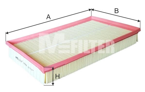 M-Filter K 7099 Фільтр K7099: Приваблива ціна - Купити у Польщі на 2407.PL!