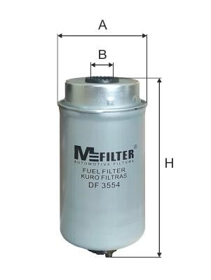 M-Filter DF 3554 Fuel filter DF3554: Buy near me in Poland at 2407.PL - Good price!