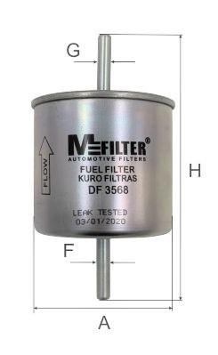 M-Filter DF 3568 Fuel filter DF3568: Buy near me in Poland at 2407.PL - Good price!
