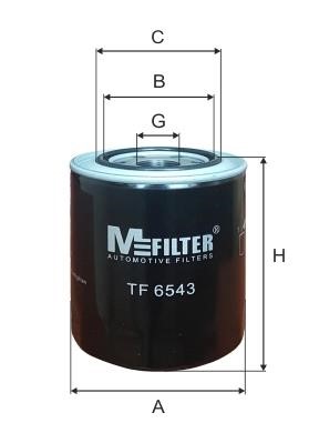 M-Filter TF 6543 Масляный фильтр TF6543: Отличная цена - Купить в Польше на 2407.PL!