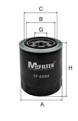 M-Filter TF 6554 Oil Filter TF6554: Buy near me in Poland at 2407.PL - Good price!