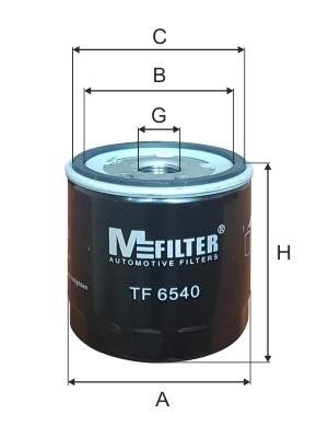 M-Filter TF 6540 Oil Filter TF6540: Buy near me in Poland at 2407.PL - Good price!