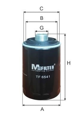 M-Filter TF 6541 Масляный фильтр TF6541: Отличная цена - Купить в Польше на 2407.PL!