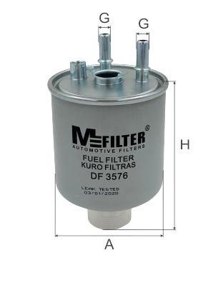 M-Filter DF 3576 Fuel filter DF3576: Buy near me in Poland at 2407.PL - Good price!