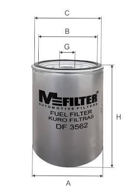 M-Filter DF 3562 Filtr paliwa DF3562: Dobra cena w Polsce na 2407.PL - Kup Teraz!