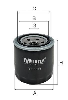 M-Filter TF 6553 Oil Filter TF6553: Buy near me in Poland at 2407.PL - Good price!