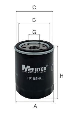 M-Filter TF 6546 Oil Filter TF6546: Buy near me in Poland at 2407.PL - Good price!