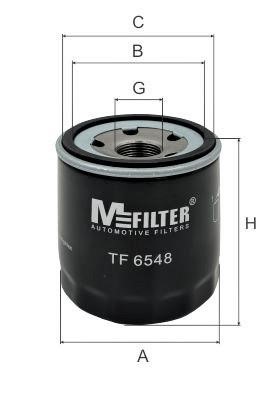 M-Filter TF 6548 Oil Filter TF6548: Buy near me in Poland at 2407.PL - Good price!