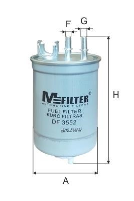 M-Filter DF 3552 Fuel filter DF3552: Buy near me in Poland at 2407.PL - Good price!