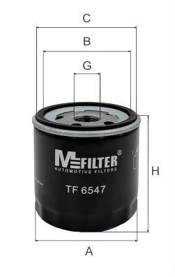 M-Filter TF 6547 Масляный фильтр TF6547: Отличная цена - Купить в Польше на 2407.PL!