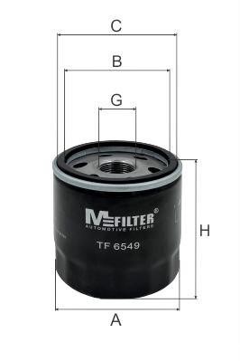 M-Filter TF 6549 Oil Filter TF6549: Buy near me in Poland at 2407.PL - Good price!