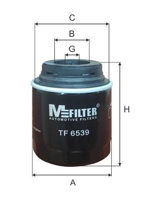 M-Filter TF 6539 Oil Filter TF6539: Buy near me in Poland at 2407.PL - Good price!