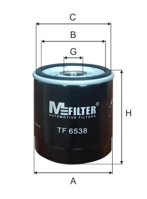 M-Filter TF 6538 Масляный фильтр TF6538: Отличная цена - Купить в Польше на 2407.PL!