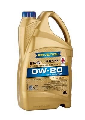 Ravenol 1111105-004-01-999 Engine oil Ravenol Eco Synth EFS 0W-20, 4L 111110500401999: Buy near me in Poland at 2407.PL - Good price!