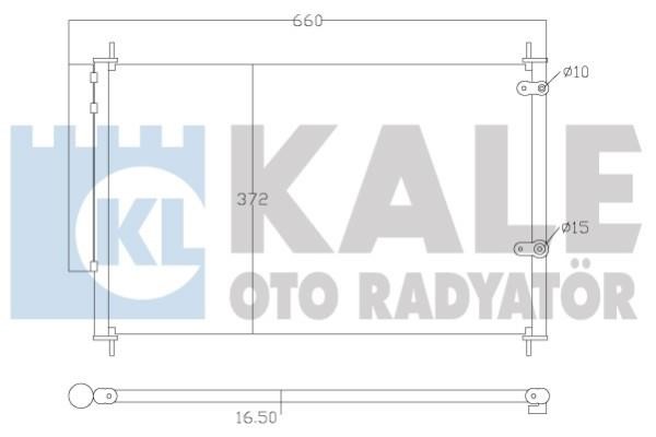 Kale Oto Radiator 342595 Cooler Module 342595: Buy near me in Poland at 2407.PL - Good price!