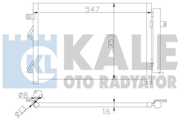 Kale Oto Radiator 342975 Cooler Module 342975: Buy near me in Poland at 2407.PL - Good price!