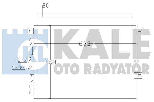 Kale Oto Radiator 385800 Cooler Module 385800: Buy near me in Poland at 2407.PL - Good price!