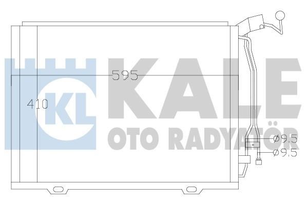 Kale Oto Radiator 392500 Радиатор кондиционера (Конденсатор) 392500: Отличная цена - Купить в Польше на 2407.PL!