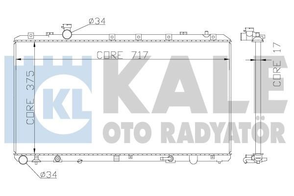 Kale Oto Radiator 342120 Kühler motorkühlung 342120: Kaufen Sie zu einem guten Preis in Polen bei 2407.PL!